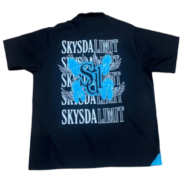 Sky Da Limit Ben Davis Black/Blue Shirt