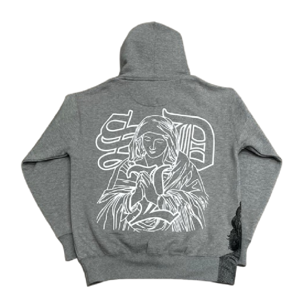 Grey SDL Angle Hoodie Streetwear